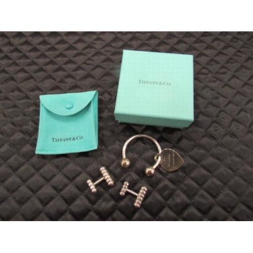 253 - Tiffany & co silver items boxed