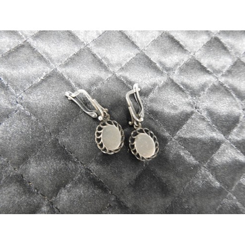 250 - Russian Silver Earrings