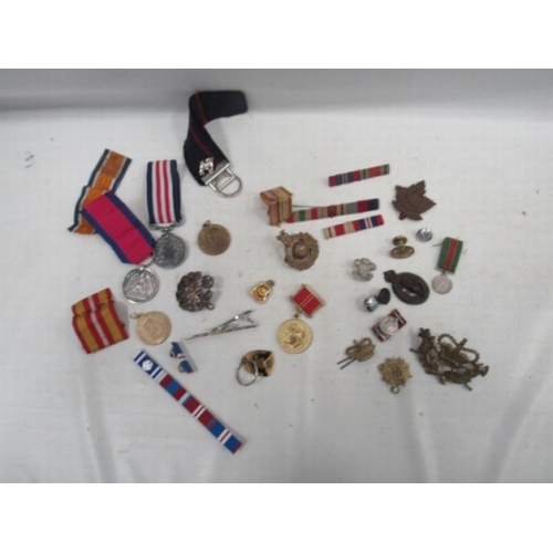 161 - collection of medals
