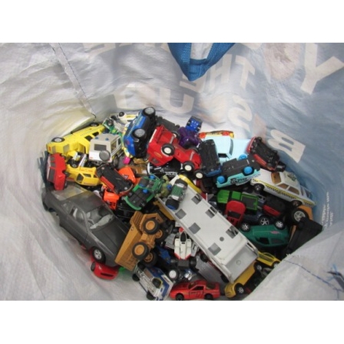 54 - bag of toy cars