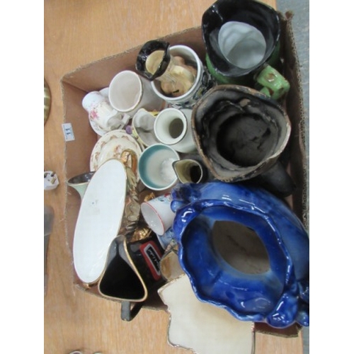 18 - Box assorted ceramics