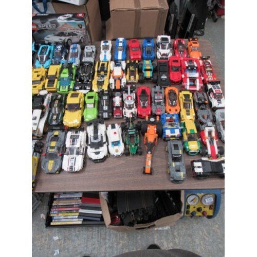 217 - Huge collection of lego cars & Vehicles including figures