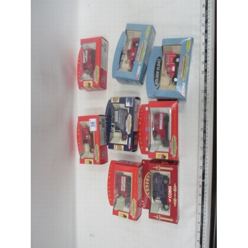 36 - 8x Corgi Model cars