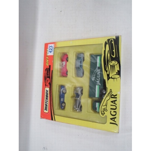 423 - Matchbox Jaguar gift set