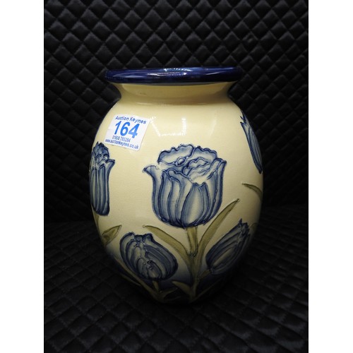 164 - Large Moorcroft vase for Liberty.