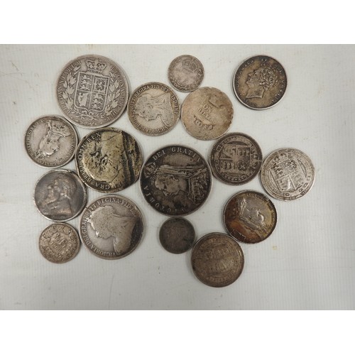 444 - qty of Silver coins