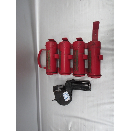 113 - Antifyre pistole Fire Extinguisher set