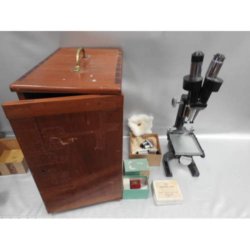 371 - 1940s Greenough Microscope