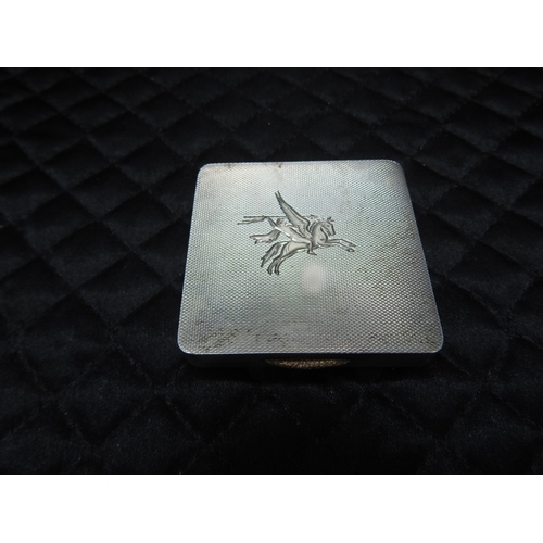 61 - Silver pegasus comact