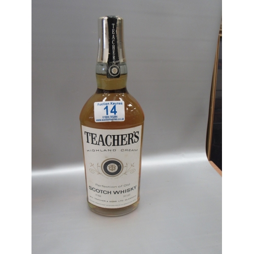 14 - Bottle Teachers whisky (scotch)