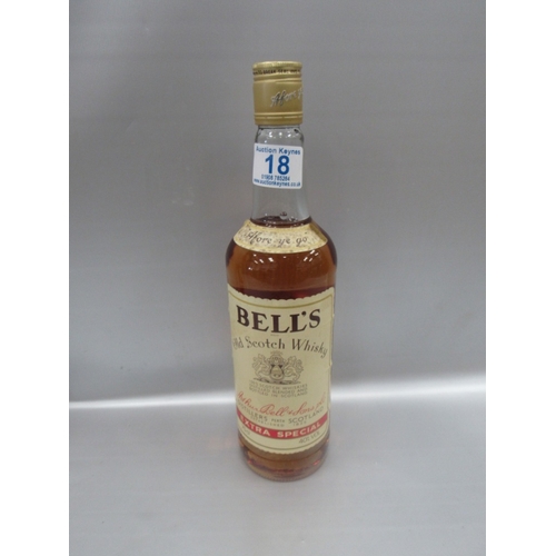 18 - Bottle bells whiskey (scotch)