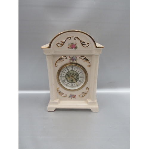 46 - Porcelain clock