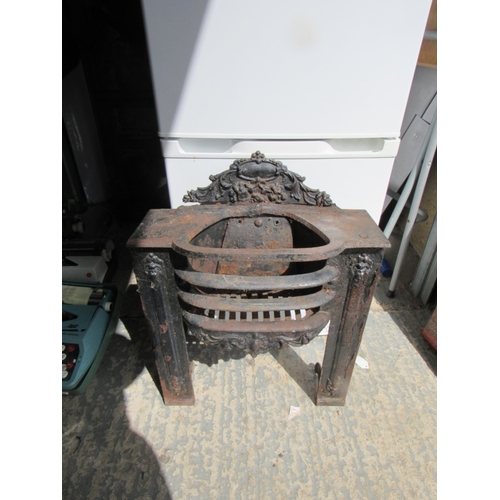 353 - Victorian cast iron fireplace