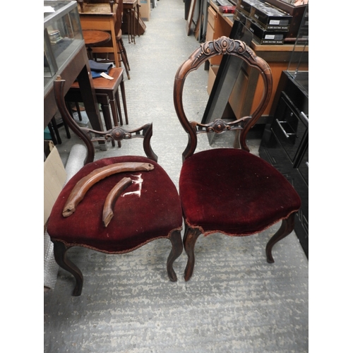 436 - 2 chairs  for restoration