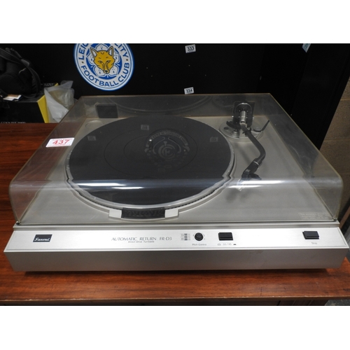 437 - Sansui Direct drive turntable