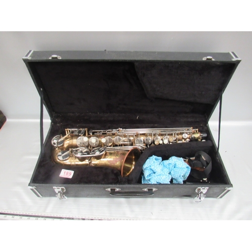 104 - Vintage Carlham Saxaphone in its case