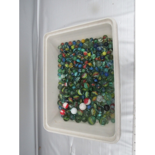 116 - Box of marbles