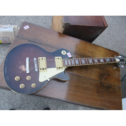 341 - Hohner Rockwood LX250E Les Pail copy E/guitar