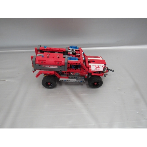 106 - LEGO firetruck model