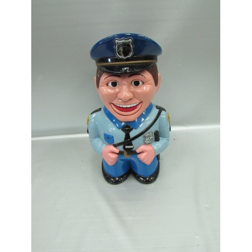 82 - American Talking cop cookie jar