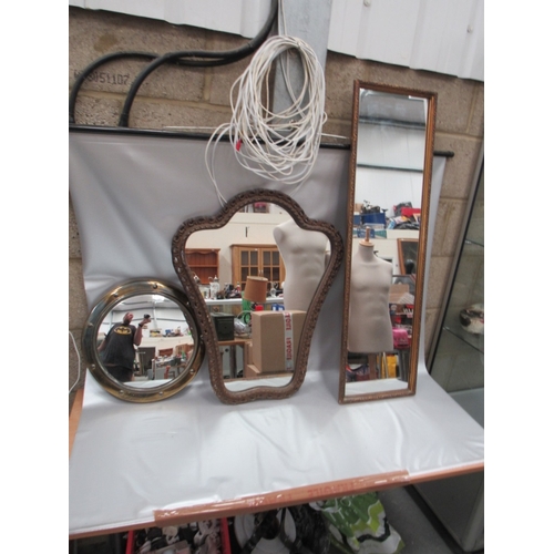 93 - 3 1970s Mirrors