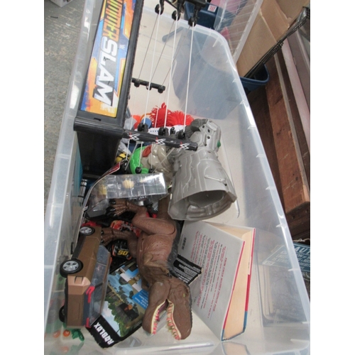 98 - Box Toys, RC Cars, oblox, WWE, dinosaurs