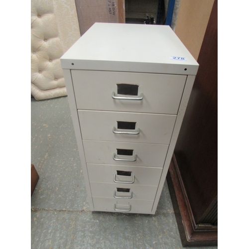 278 - Set of metal multidrawers