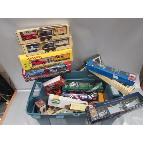 292 - Box of various model cars