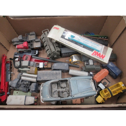 348 - Box of model cars