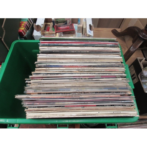 373 - Crate of vinyl records