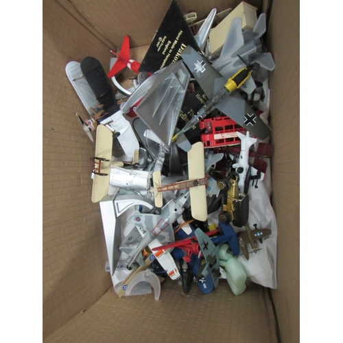 182 - Box of model planes