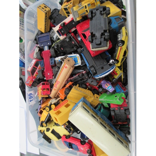 199 - Box of toy cars