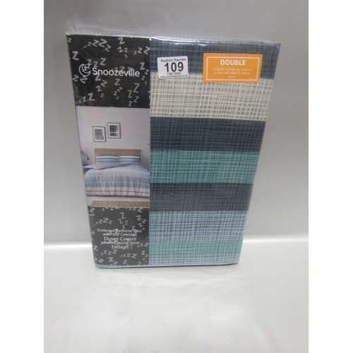 247 - Snoozeville duvet set, double