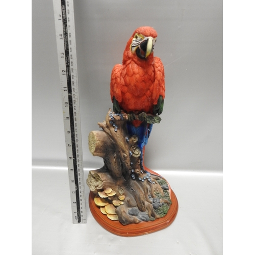 157 - Large Parrot figure