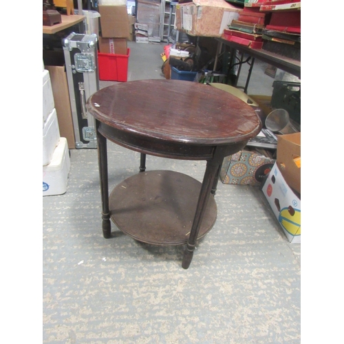 203 - Small round coffee table