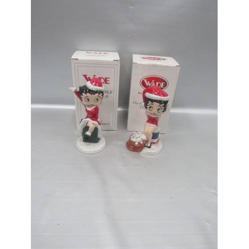 63 - 2 Wade Betty Boop figures