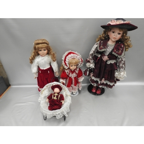 168 - Collectors dolls