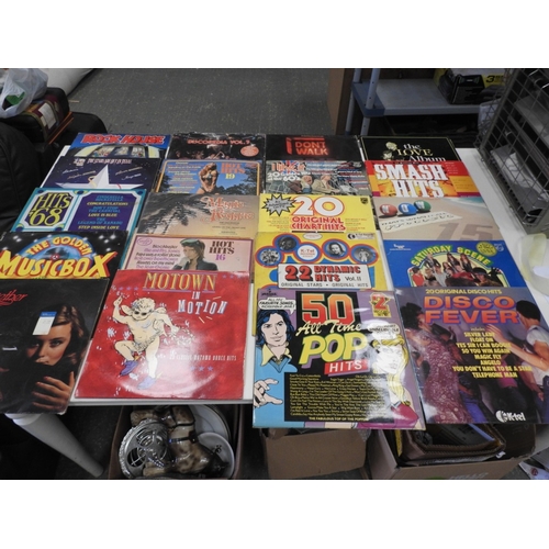 106 - 20 combilation vinyl records