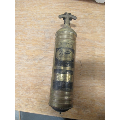 51 - Brass fire extinguisher