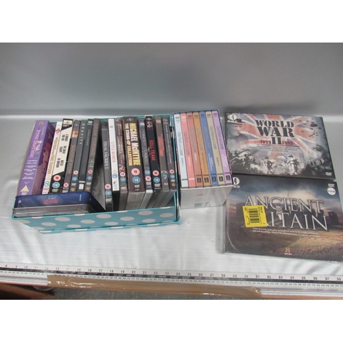 84 - Various DVD's incl. Boxed sealed sets