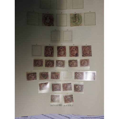 180 - album & mostly Victorian stamps