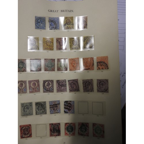 180 - album & mostly Victorian stamps