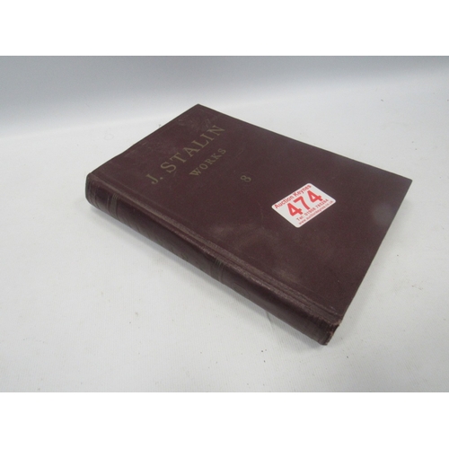 J Stalin works, 8 book