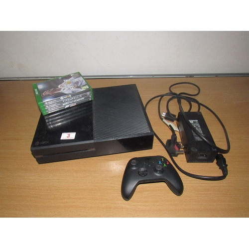 3 - X-Box One with games