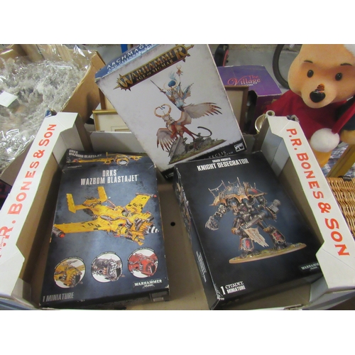 47 - Empty Warhammer boxes