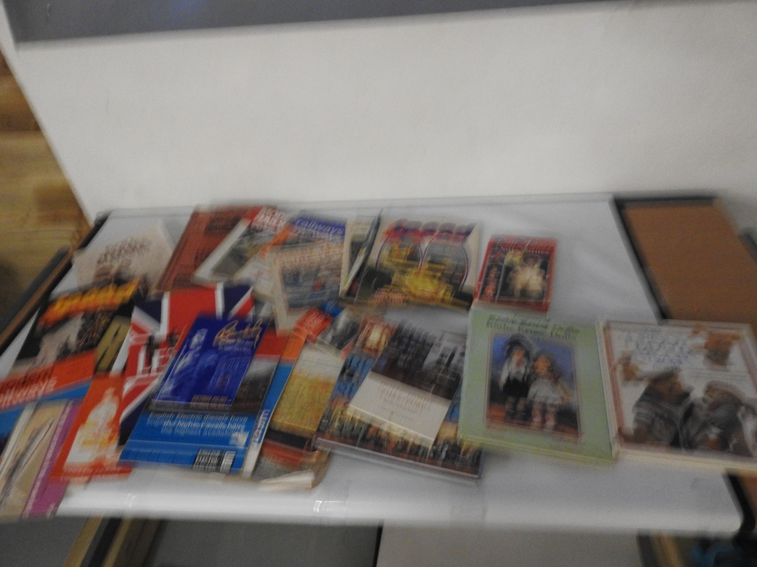 Vintage railway books