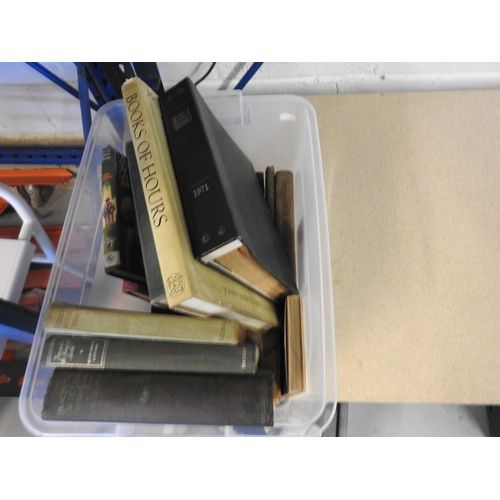 Box of vintage books