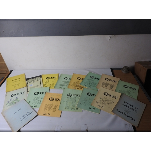 190 - Multiple quarterly journals, focused on magic, witchcraft
