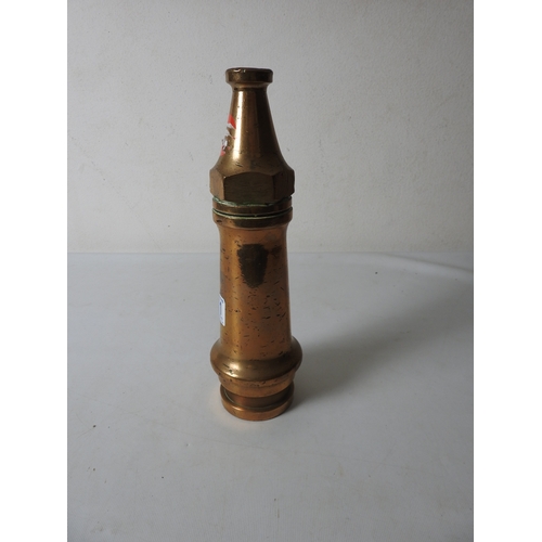 221 - Brass fire nozzel