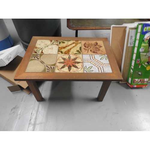 234 - Tile top coffee table